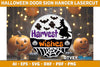 Halloween Door Hanger Sign SVG Bundle