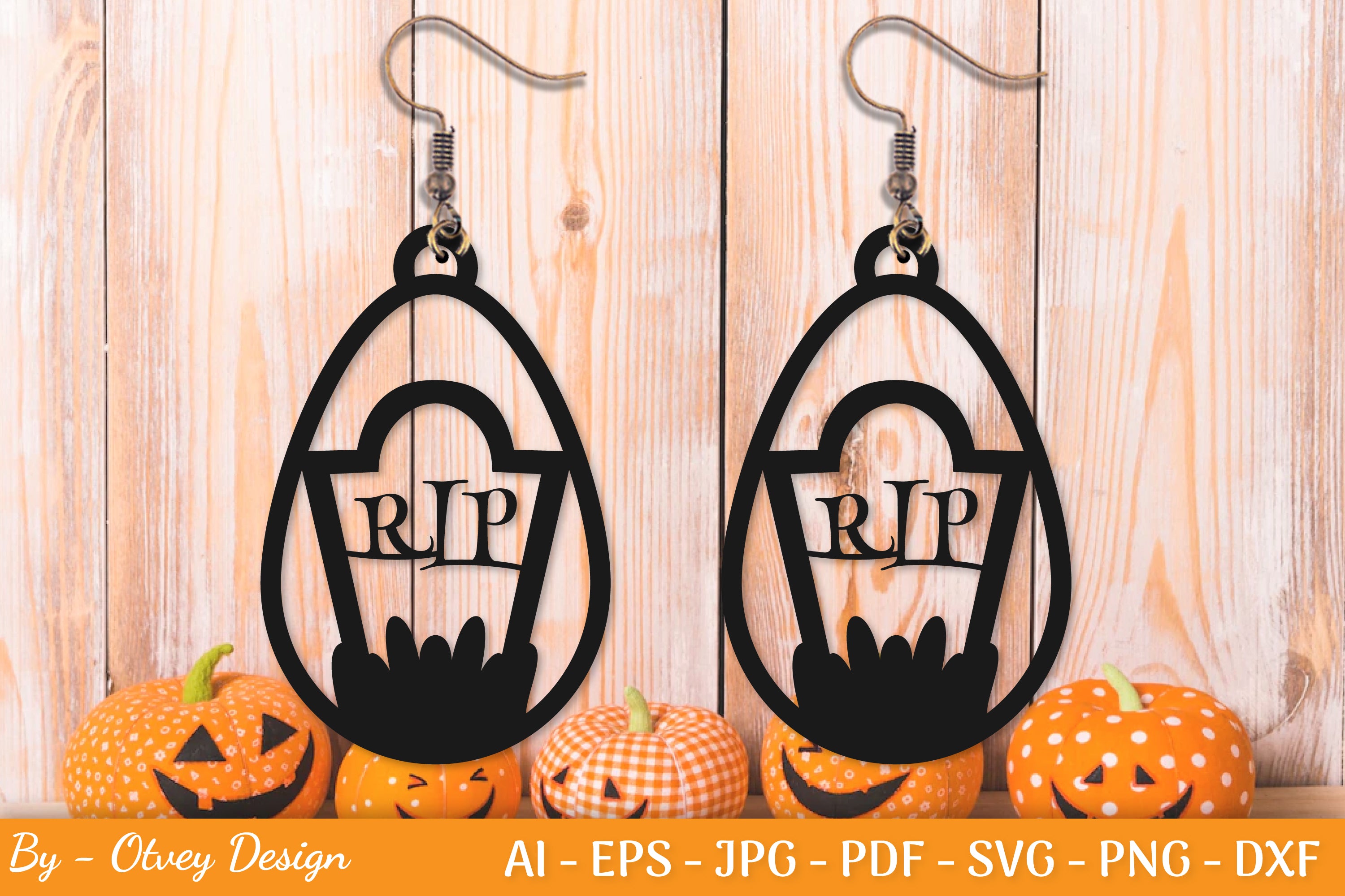 Halloween Earring SVG Bundle