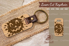 Halloween Face Laser Cut Keychain Bundle - CraftNest - Digital Crafting and Art