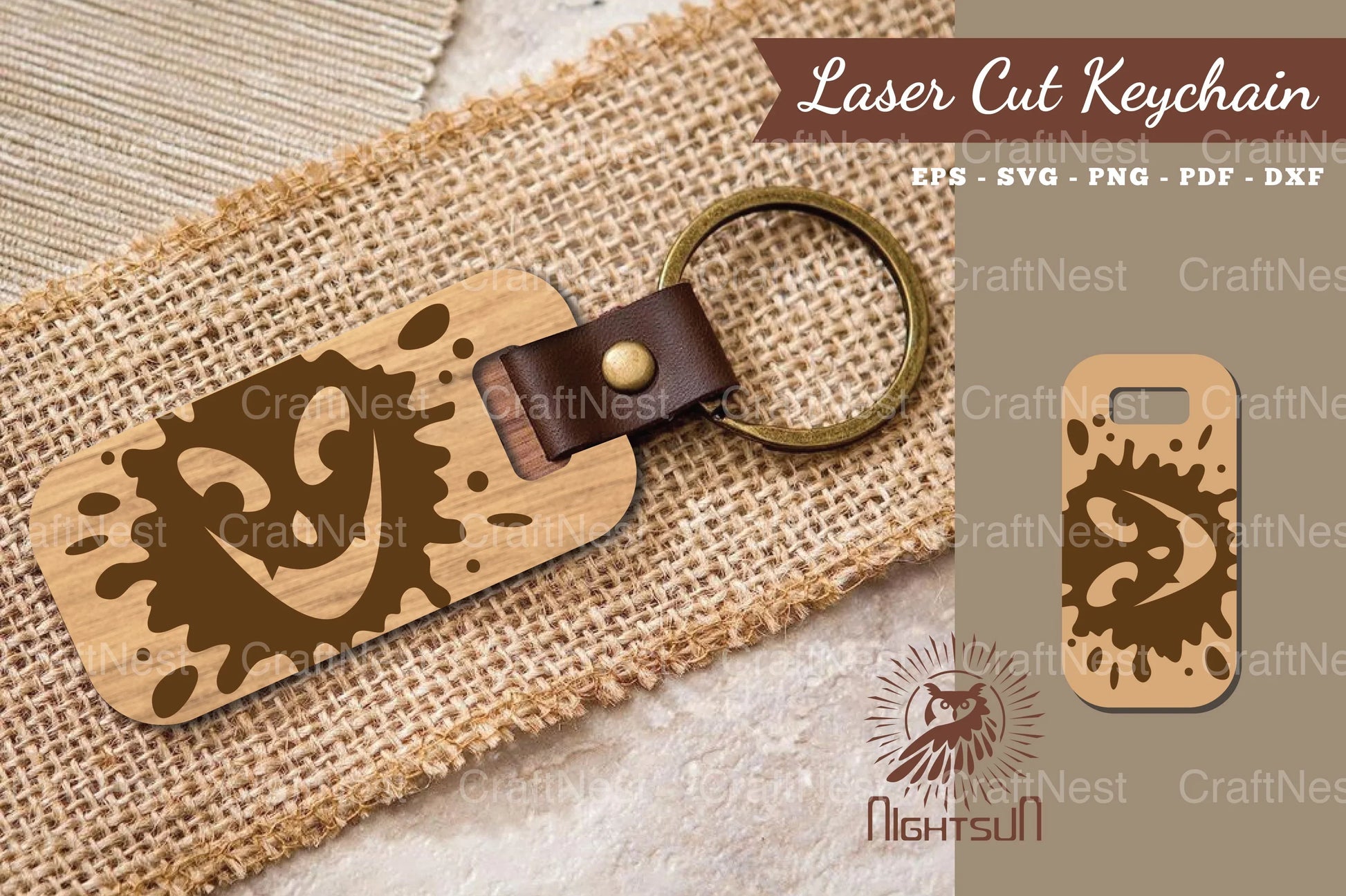 Halloween Face Laser Cut Keychain Clipart Bundle - CraftNest - Digital Crafting and Art
