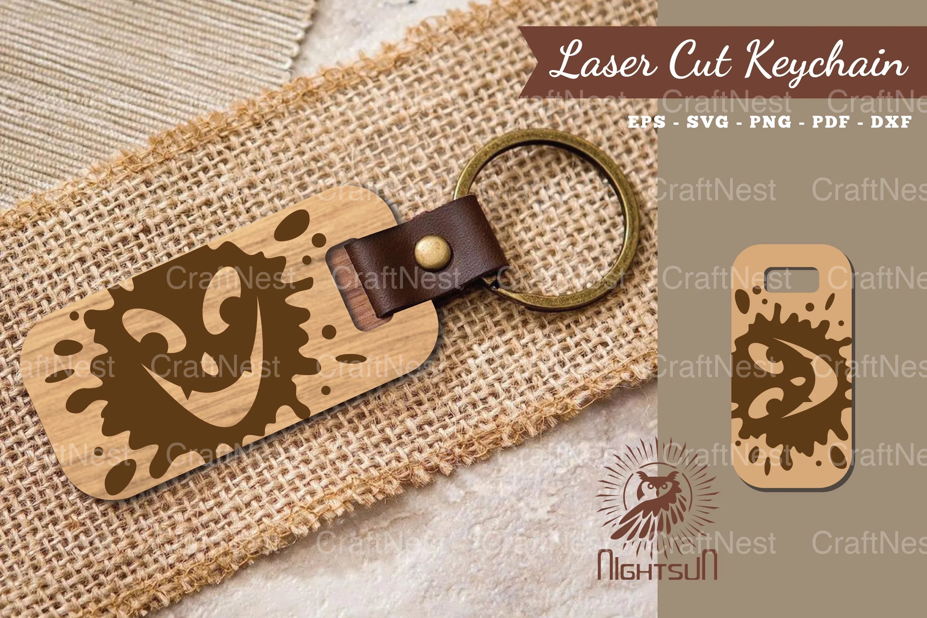 Halloween Face Laser Cut Keychain Clipart Bundle - CraftNest - Digital Crafting and Art
