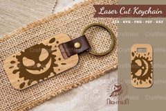 Halloween Face Laser Cut Keychain Bundle - CraftNest - Digital Crafting and Art