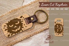 Halloween Face Laser Cut Keychain Bundle - CraftNest - Digital Crafting and Art