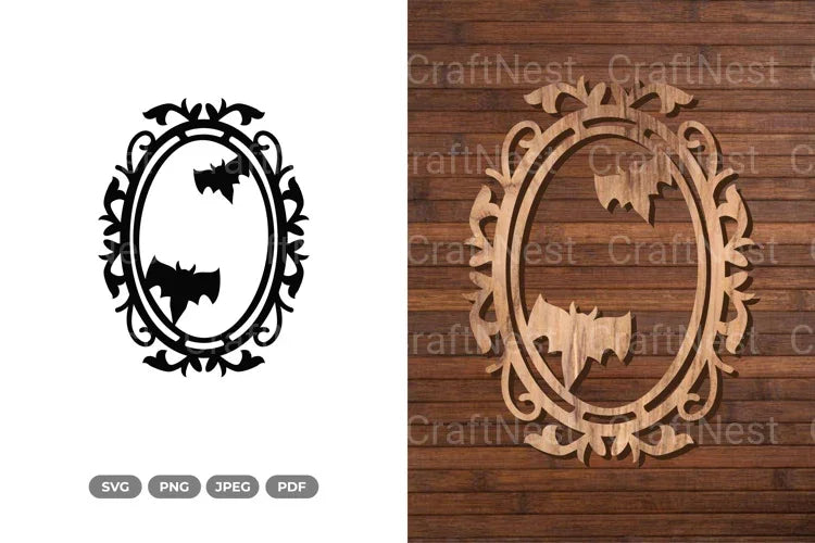 Halloween Frame Cut SVG Bundle - CraftNest - Digital Crafting and Art