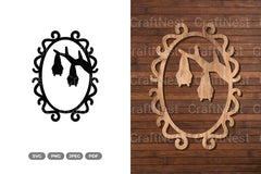Halloween Frame Cut SVG Bundle - CraftNest - Digital Crafting and Art