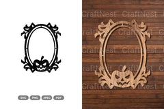 Halloween Frame Cut SVG Bundle - CraftNest - Digital Crafting and Art