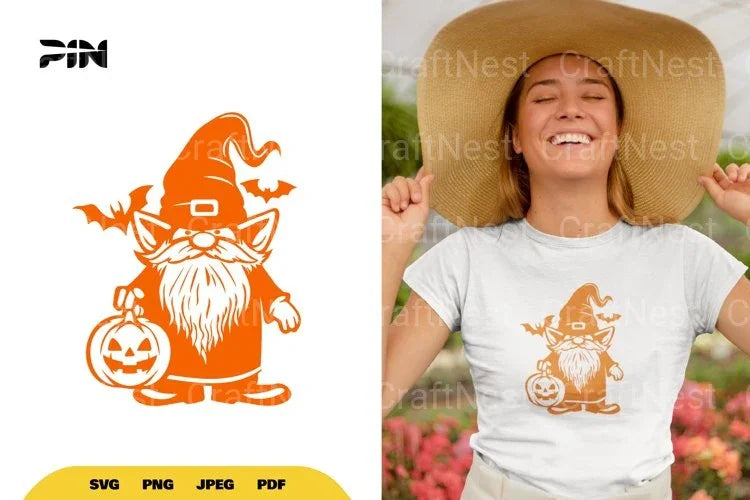 Halloween Gnome SVG Bundle - CraftNest - Digital Crafting and Art