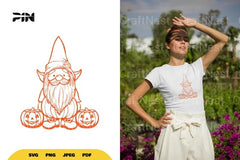 Halloween Gnome SVG Bundle - CraftNest - Digital Crafting and Art