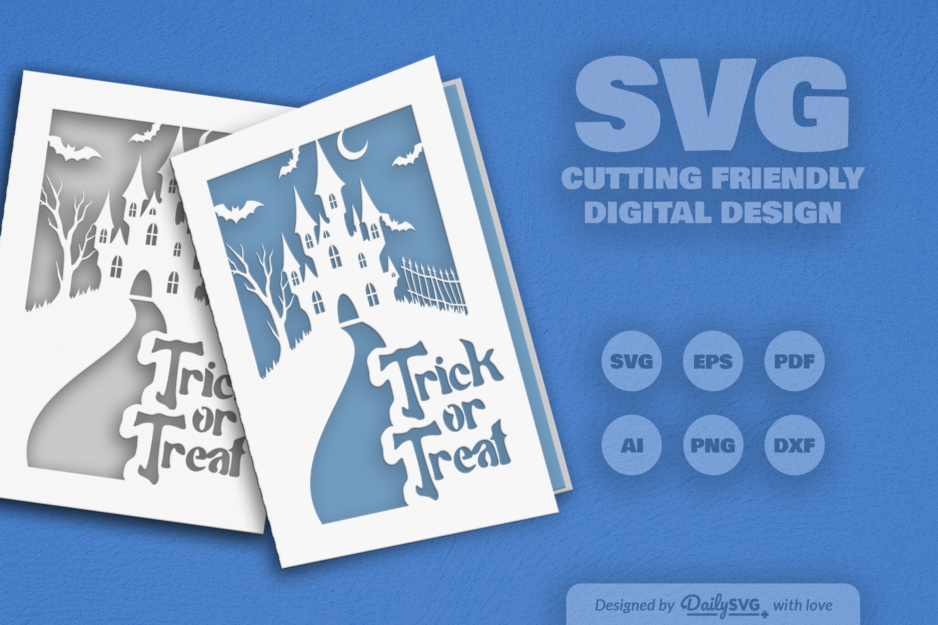 Halloween Papercut SVG Bundle 7