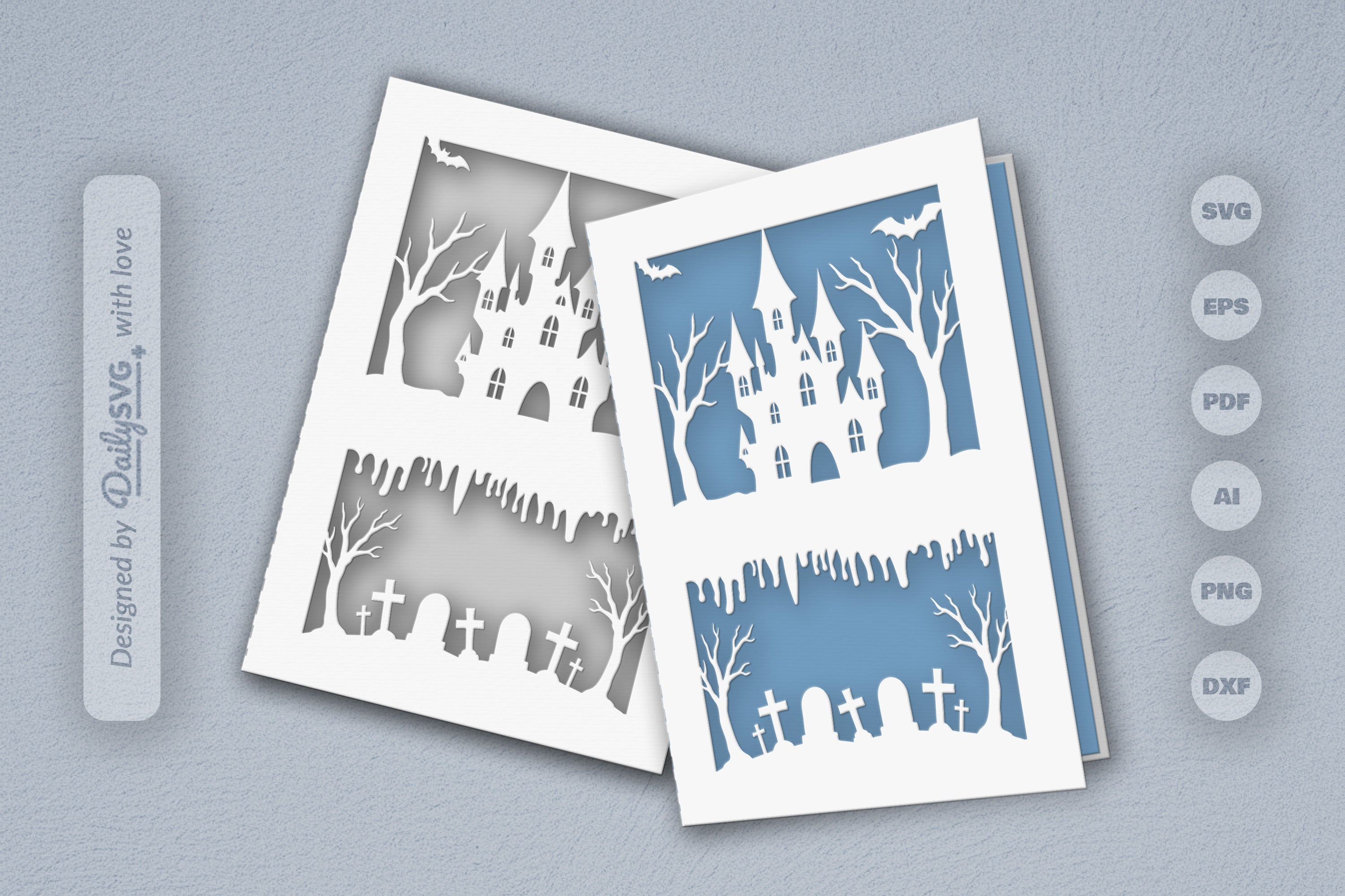 Halloween Papercut SVG Bundle 16