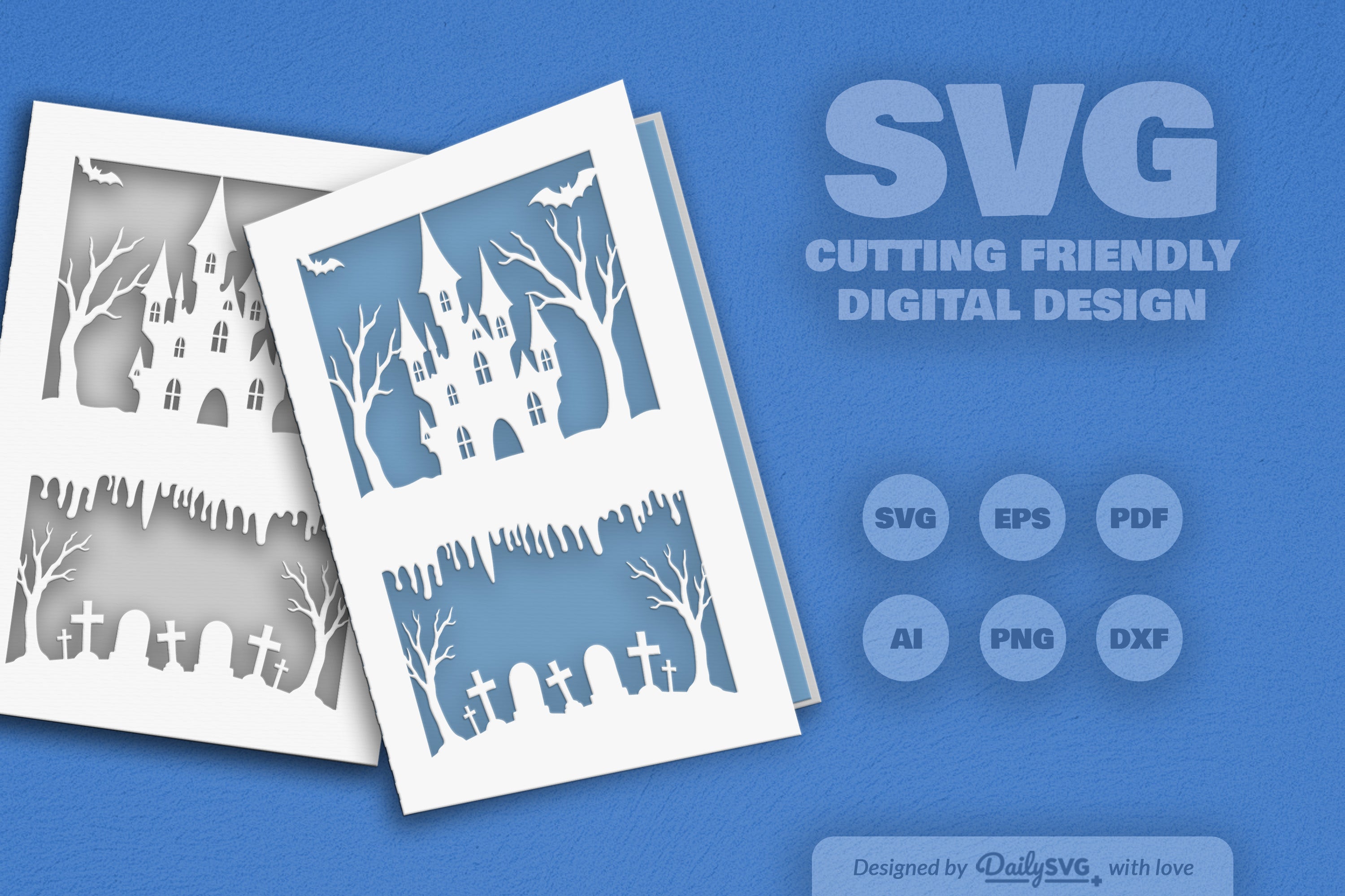 Halloween Papercut SVG Bundle 16