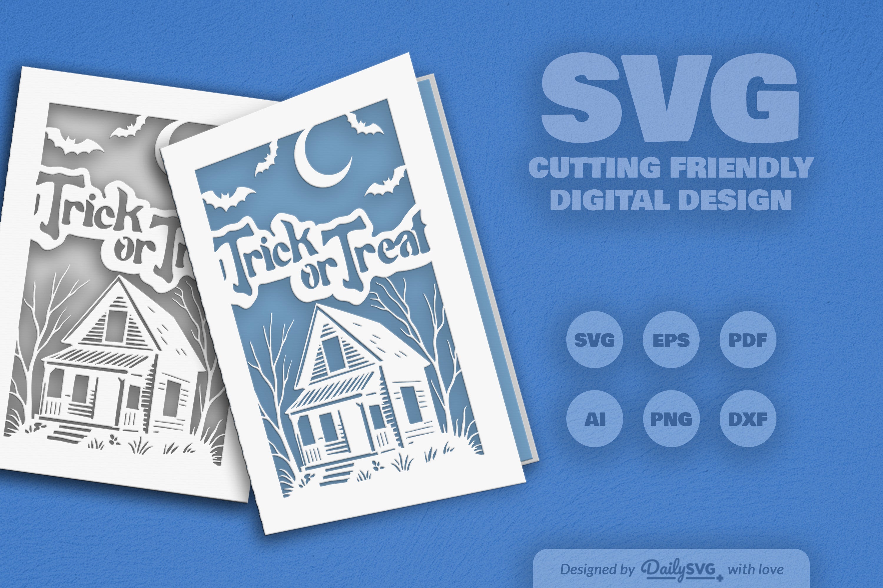 Halloween Papercut SVG Bundle 8