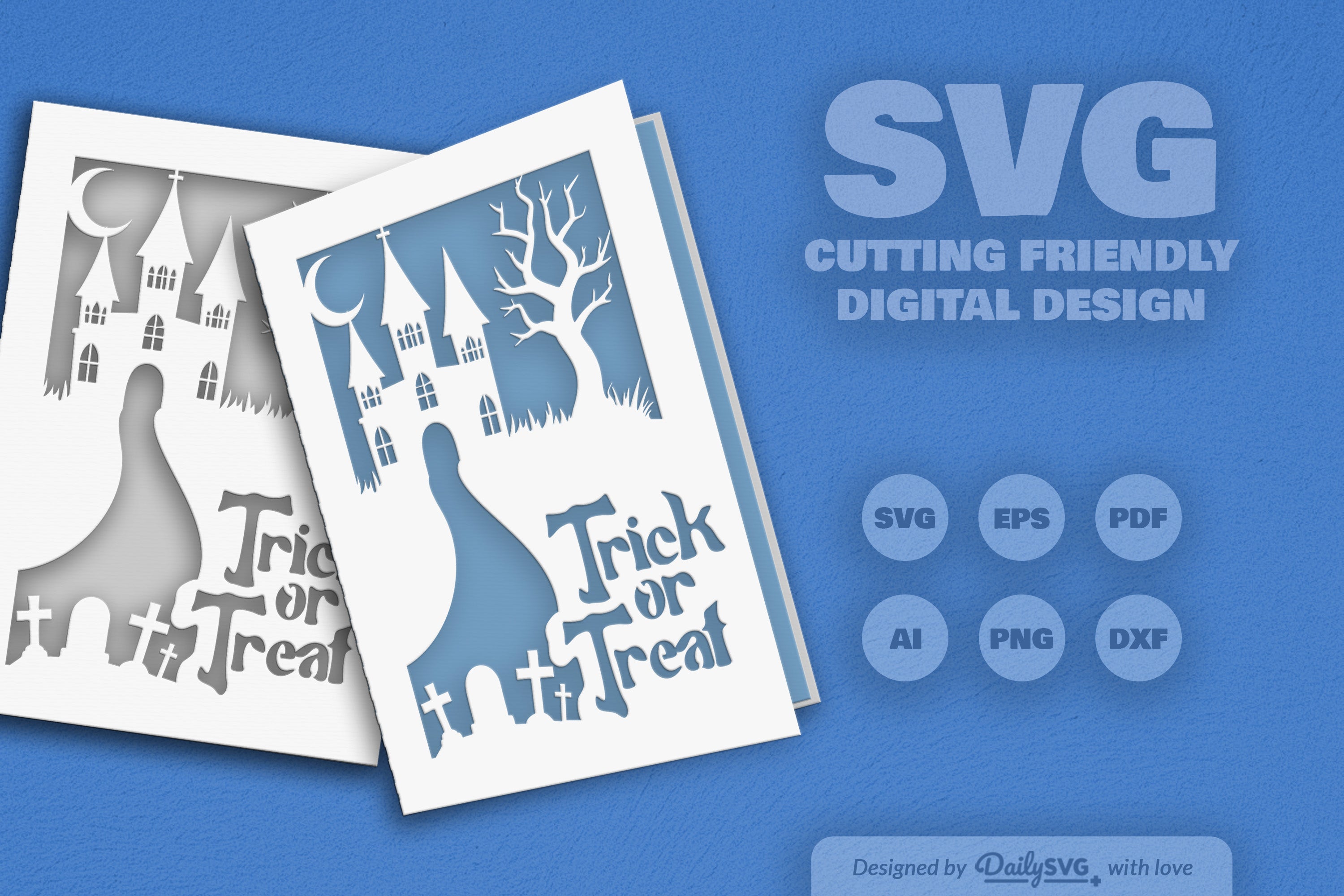 Halloween Papercut SVG Bundle 6