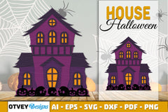 Halloween Home Decor Laser Cut SVG Bundle 4 - CraftNest - Digital Crafting and Art