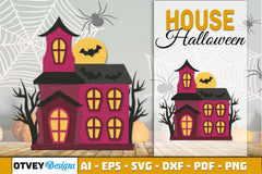 Halloween Home Decor Laser Cut SVG Bundle 8 - CraftNest - Digital Crafting and Art