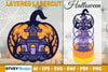 Halloween Pumpkin Decor Laser Cut SVG Bundle