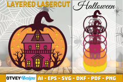 Halloween Pumpkin Decor Laser Cut SVG Bundle 2 - CraftNest - Digital Crafting and Art