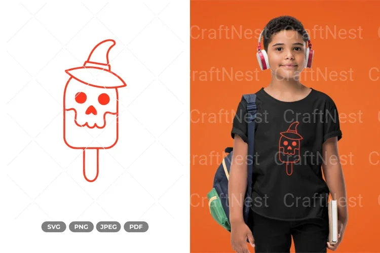 Halloween Ice Cream SVG Bundle - CraftNest - Digital Crafting and Art