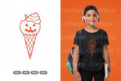 Halloween Ice Cream SVG Bundle - CraftNest - Digital Crafting and Art