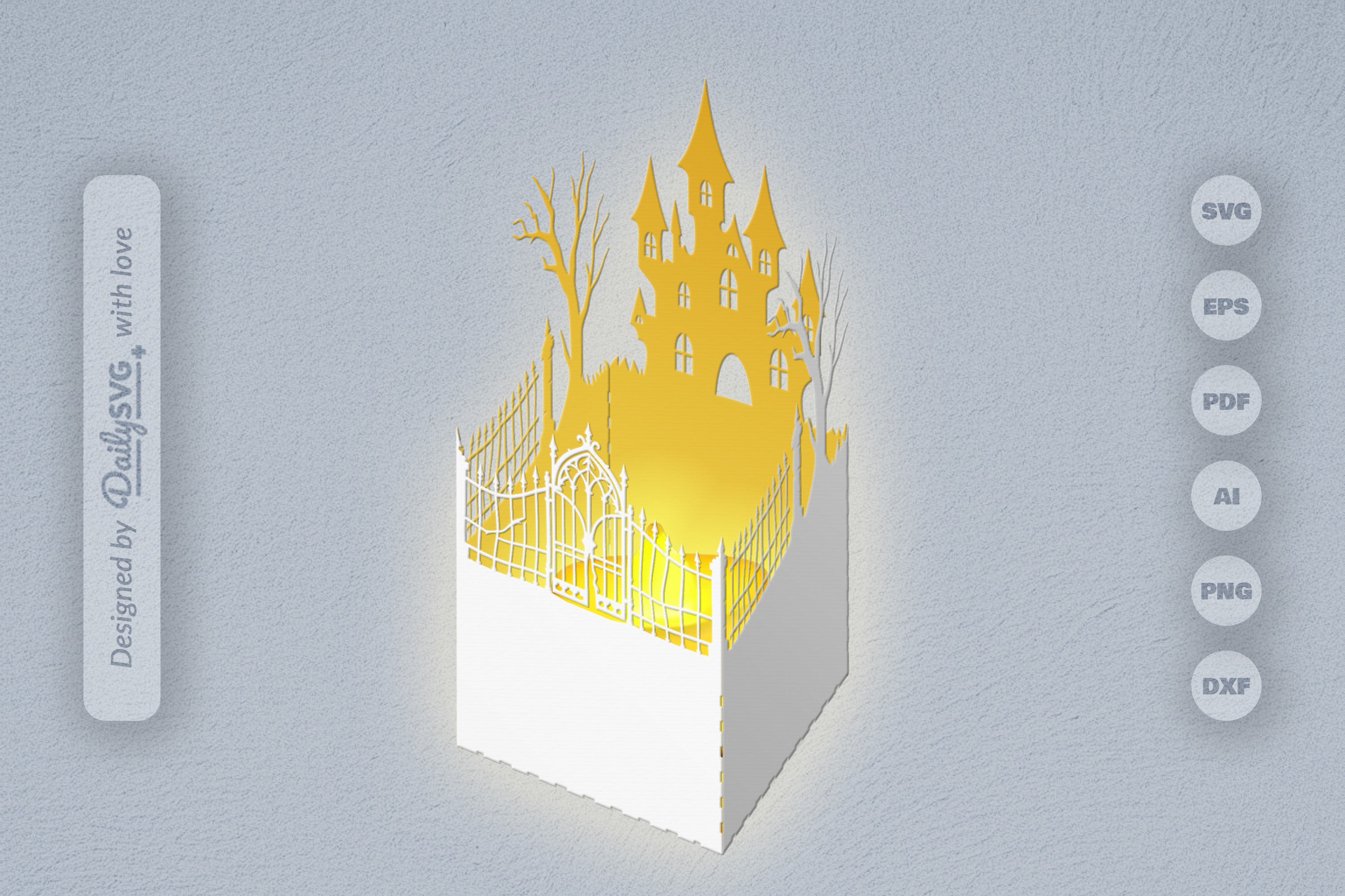 Halloween Papercut SVG Bundle 1