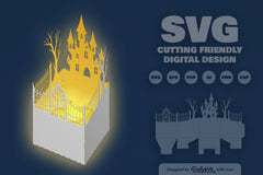 Halloween Lantern Papercut Clipart Daily SVG Bundle - CraftNest - Digital Crafting and Art