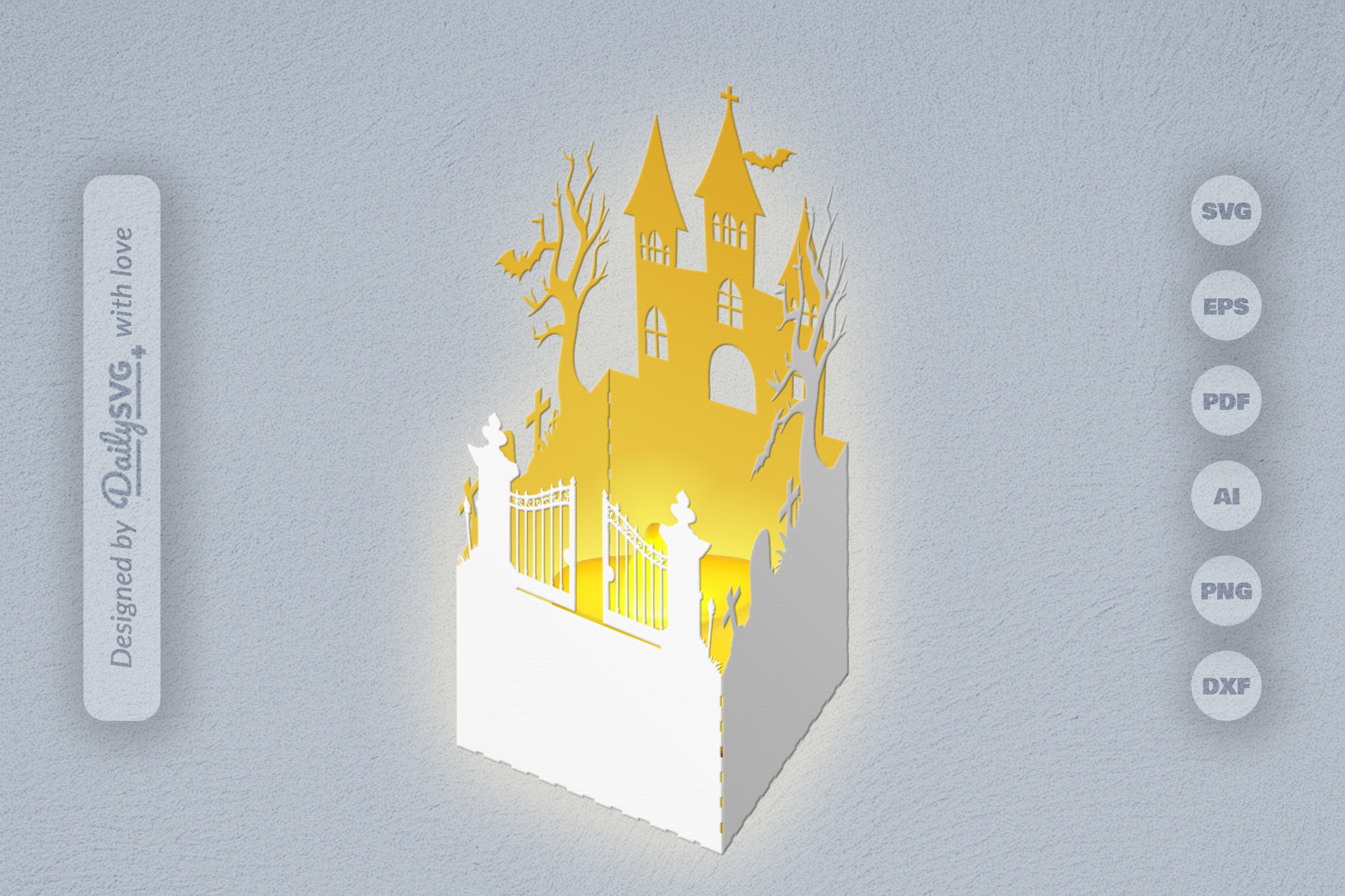 Halloween Papercut SVG Bundle