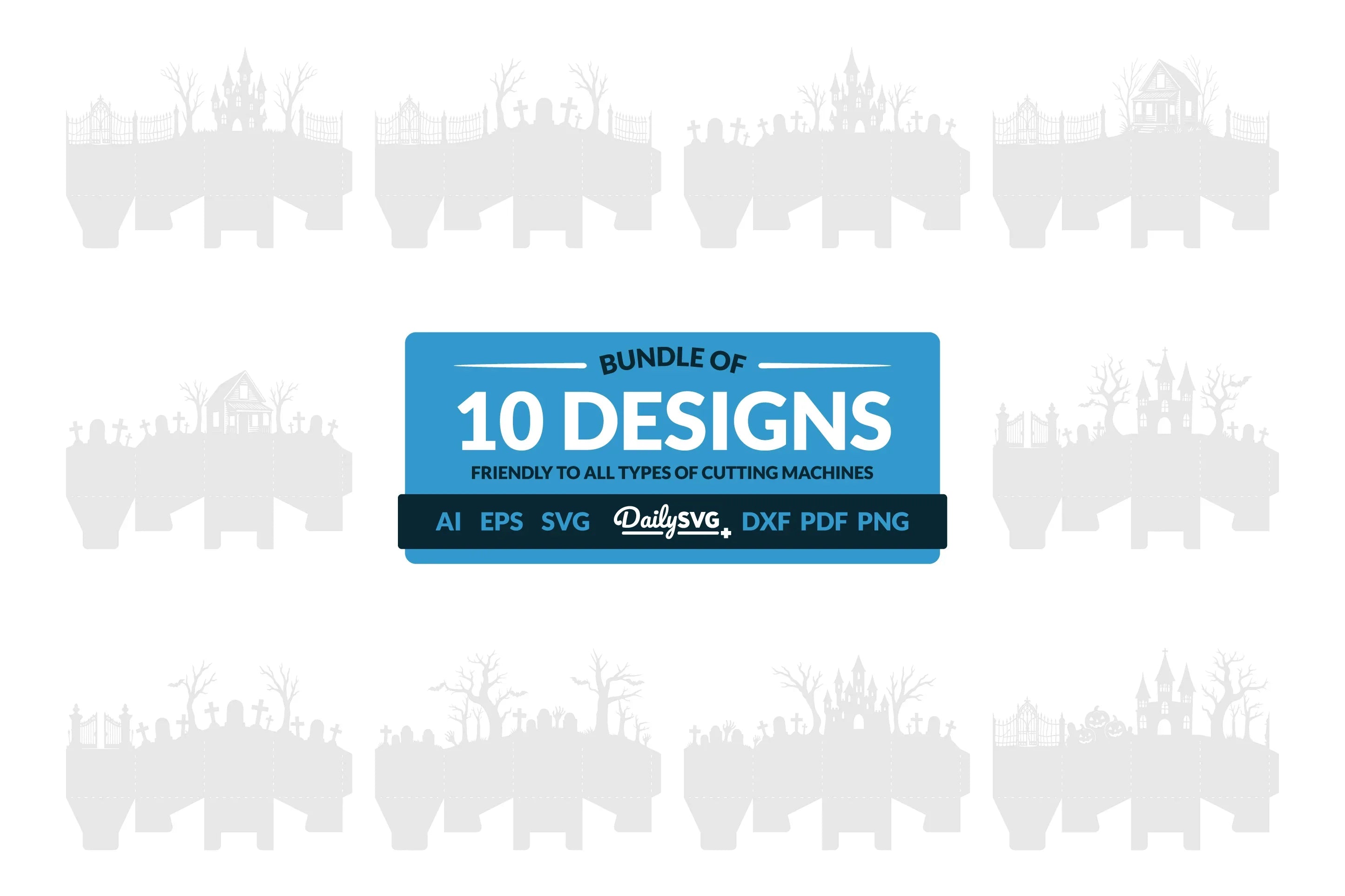 Halloween Lantern Papercut Clipart Daily SVG Bundle - CraftNest - Digital Crafting and Art