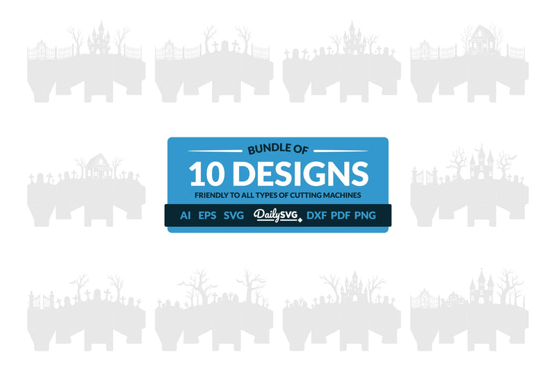 Halloween Lantern Papercut Clipart Daily SVG Bundle - CraftNest - Digital Crafting and Art