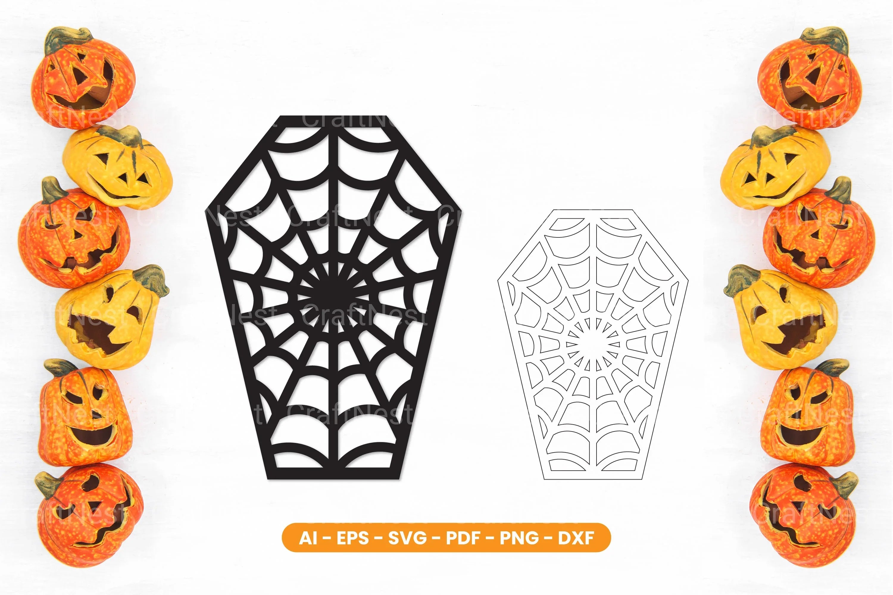 Halloween Lasercut SVG Bundle - CraftNest - Digital Crafting and Art