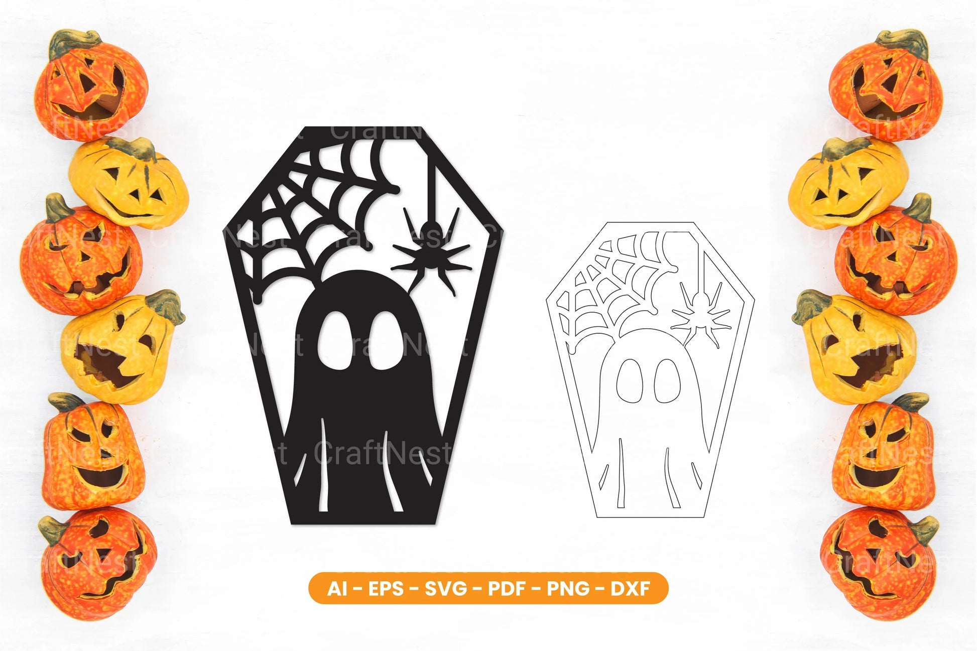 Halloween Lasercut SVG Bundle - CraftNest - Digital Crafting and Art