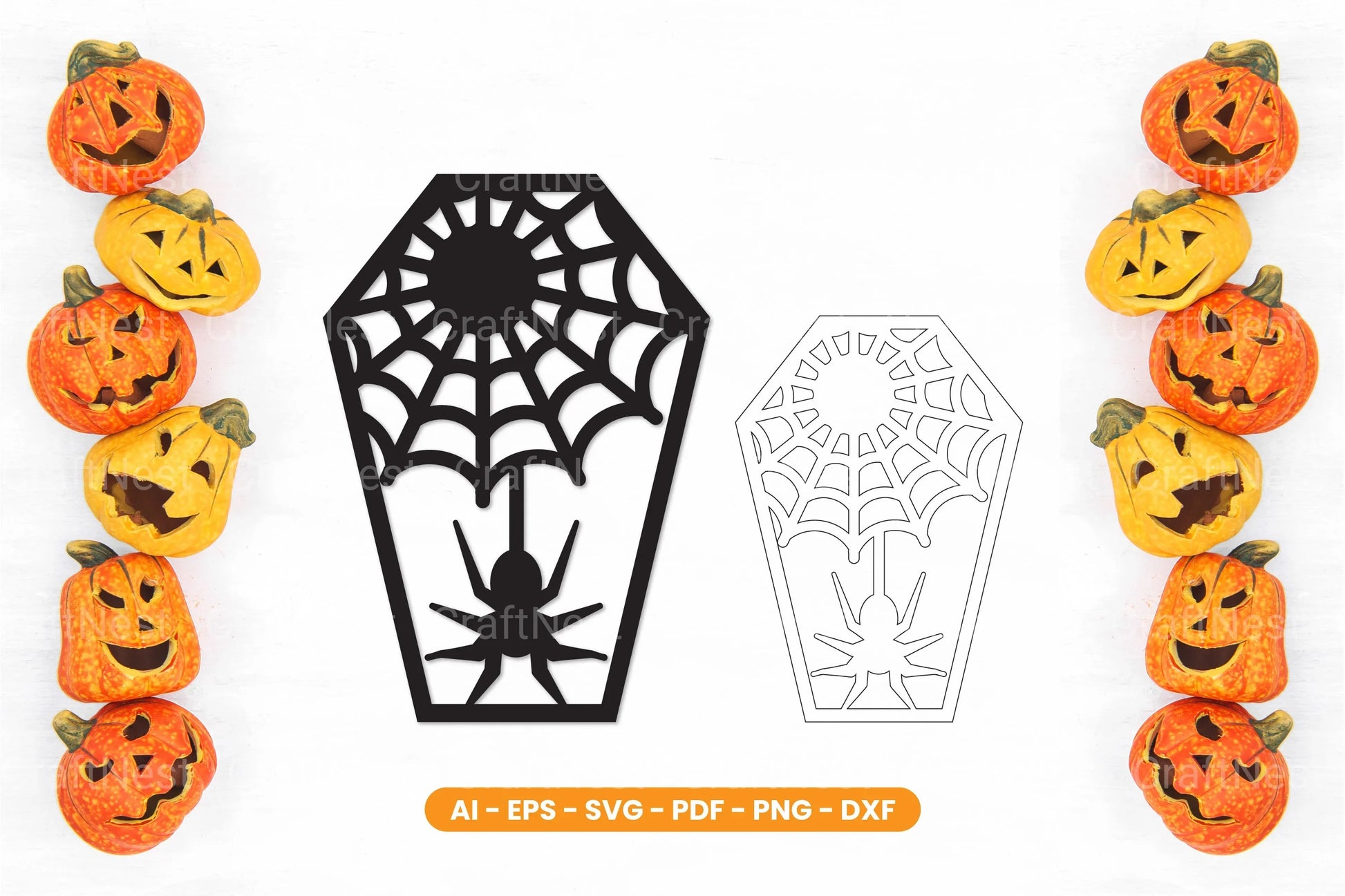 Halloween Lasercut SVG Bundle - CraftNest - Digital Crafting and Art
