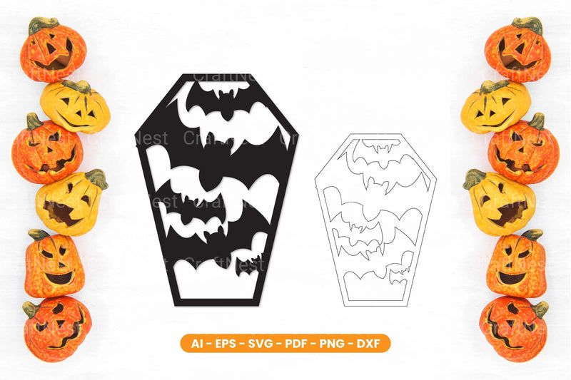 Halloween Lasercut SVG Bundle - CraftNest - Digital Crafting and Art
