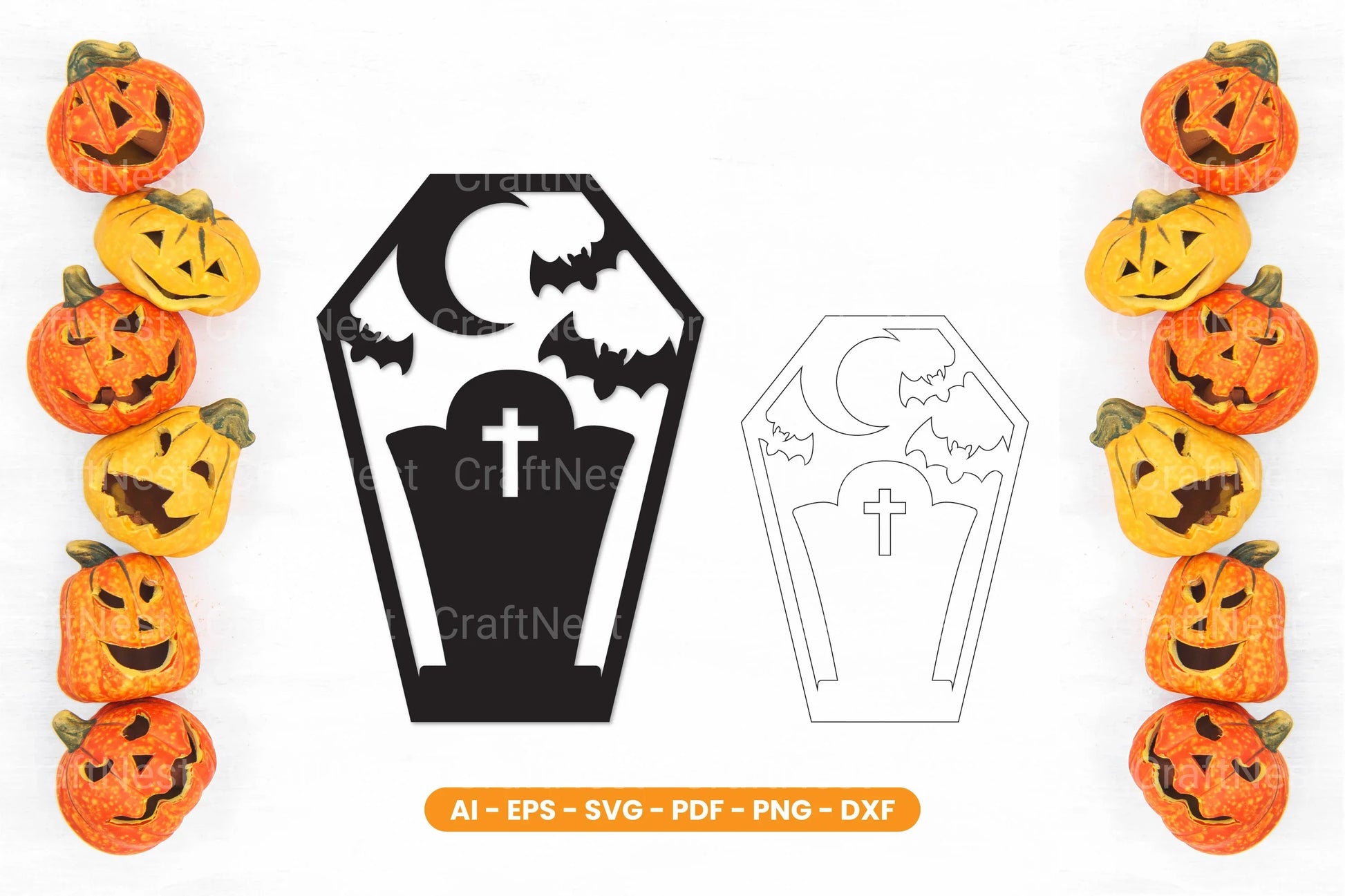 Halloween Lasercut SVG Bundle - CraftNest - Digital Crafting and Art