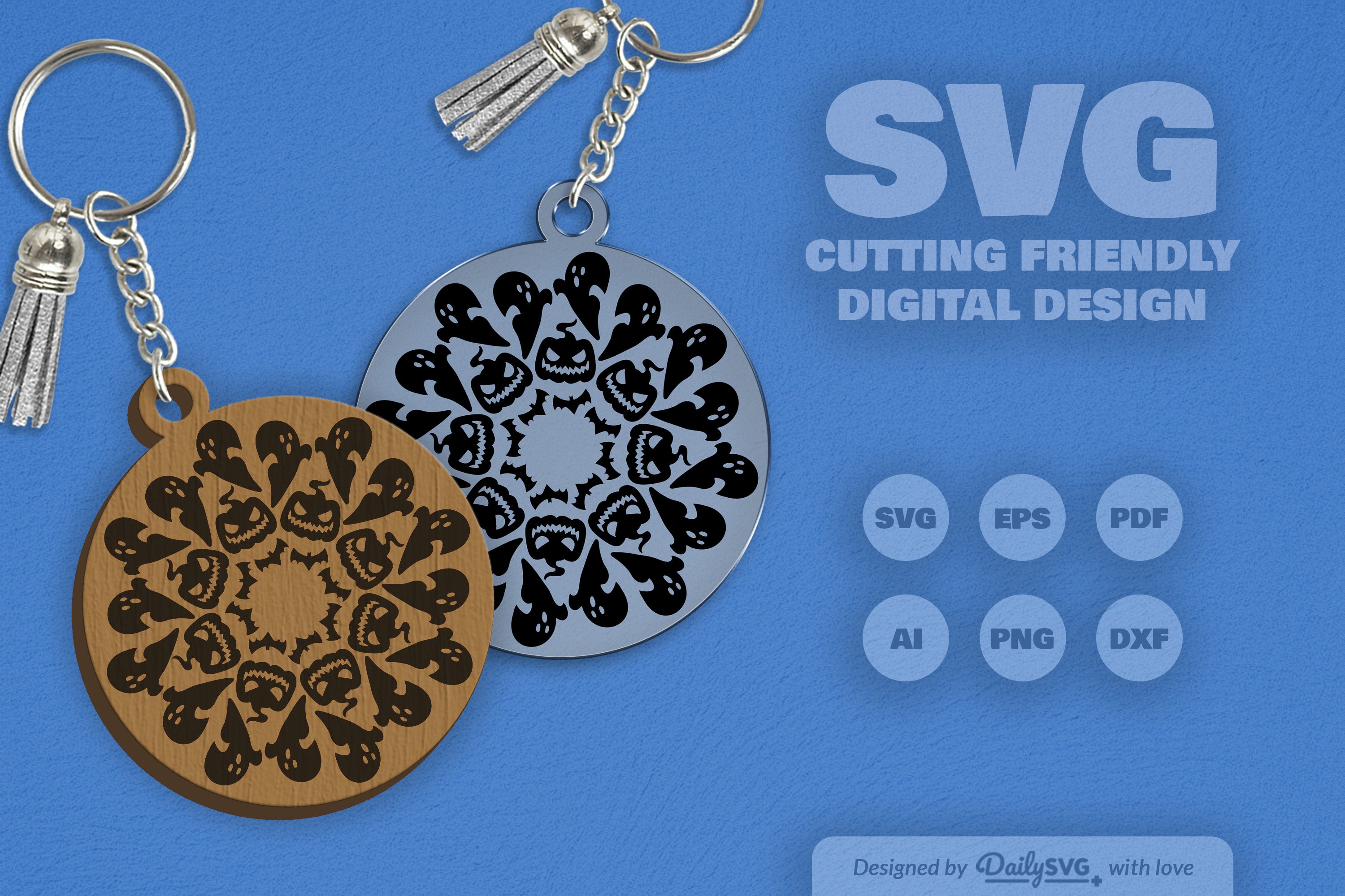 Halloween Mandala SVG Bundle 6