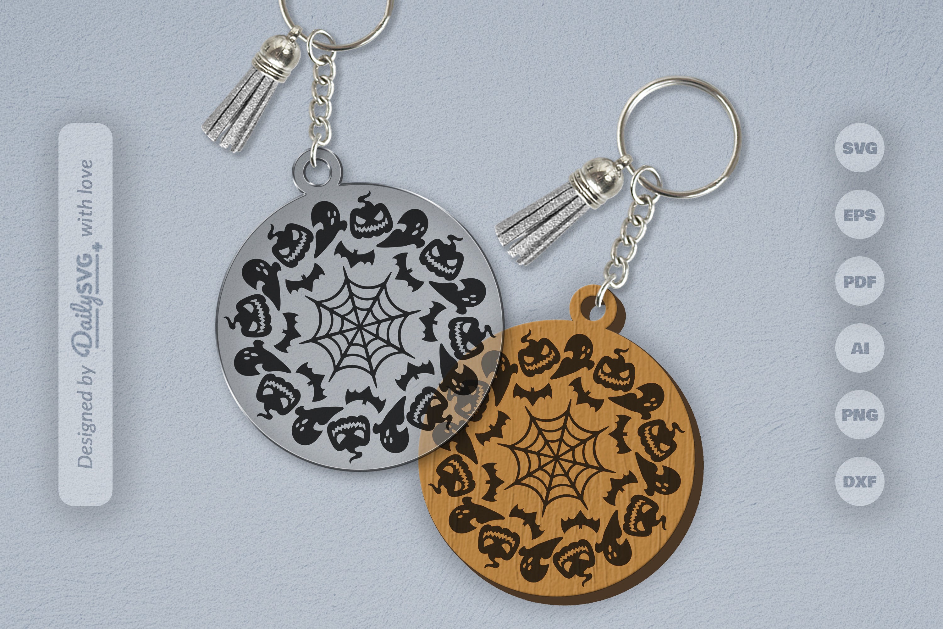 Halloween Mandala SVG Bundle 8