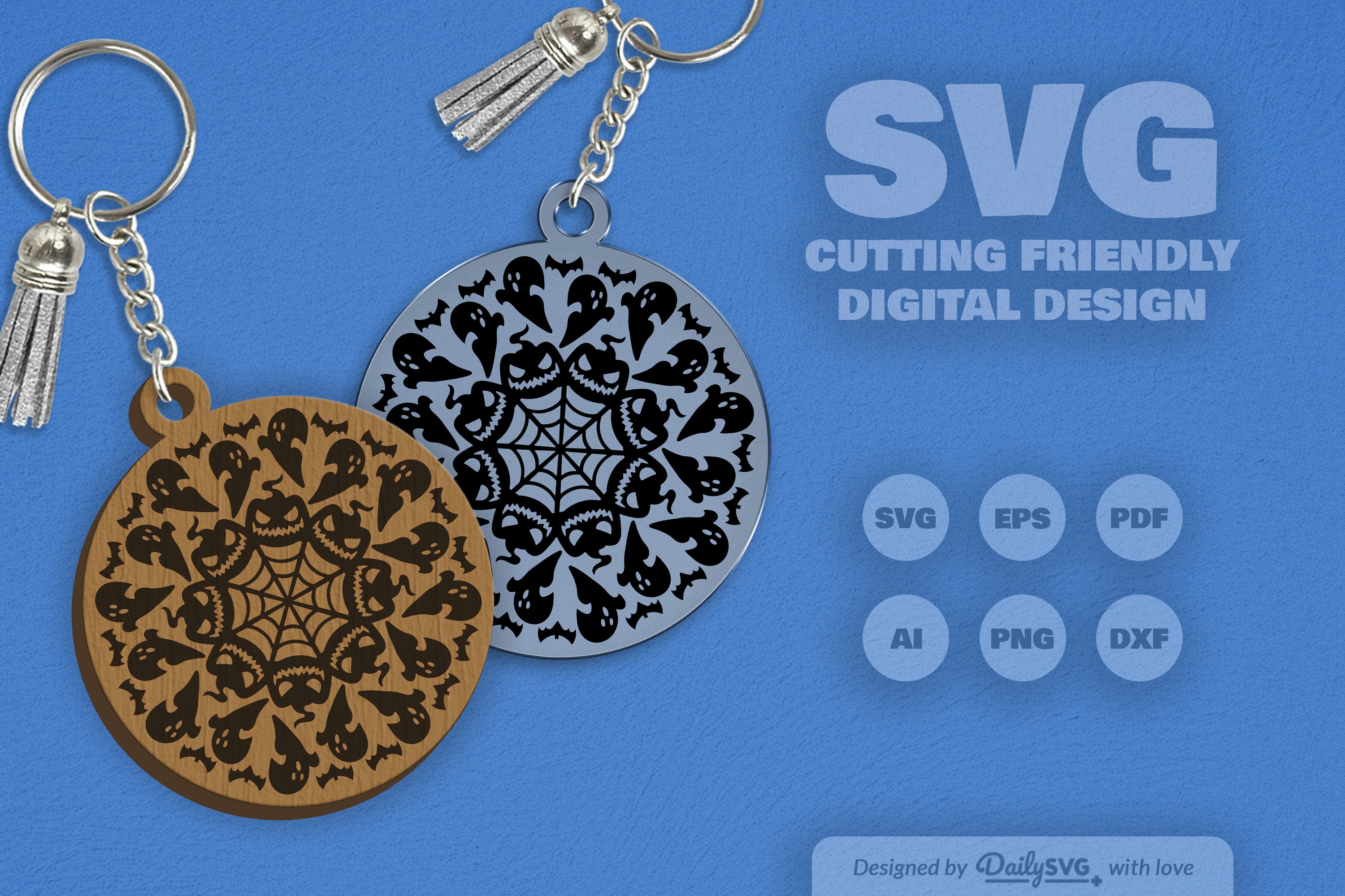 Halloween Mandala SVG Bundle 9