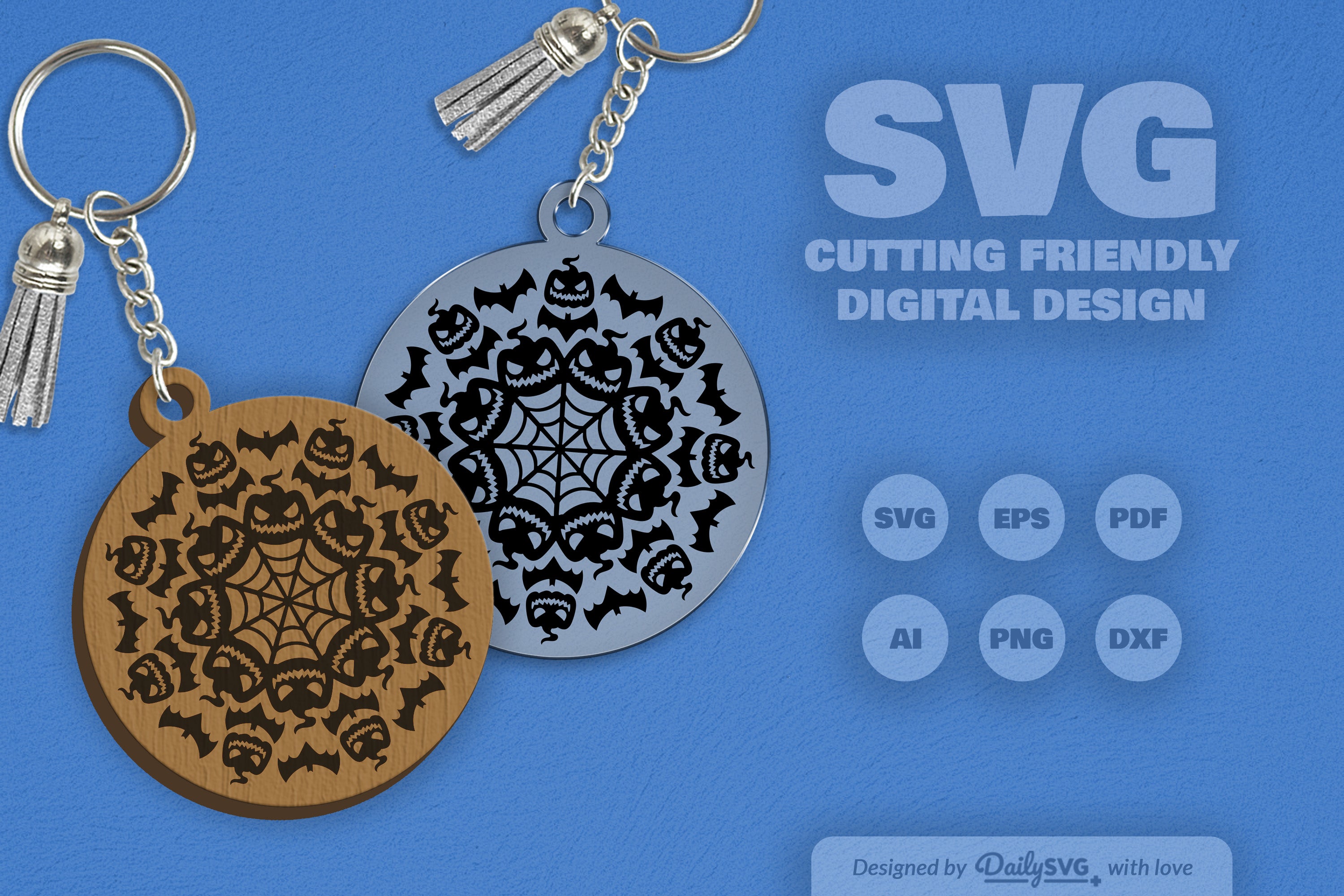 Halloween Mandala SVG Bundle 5