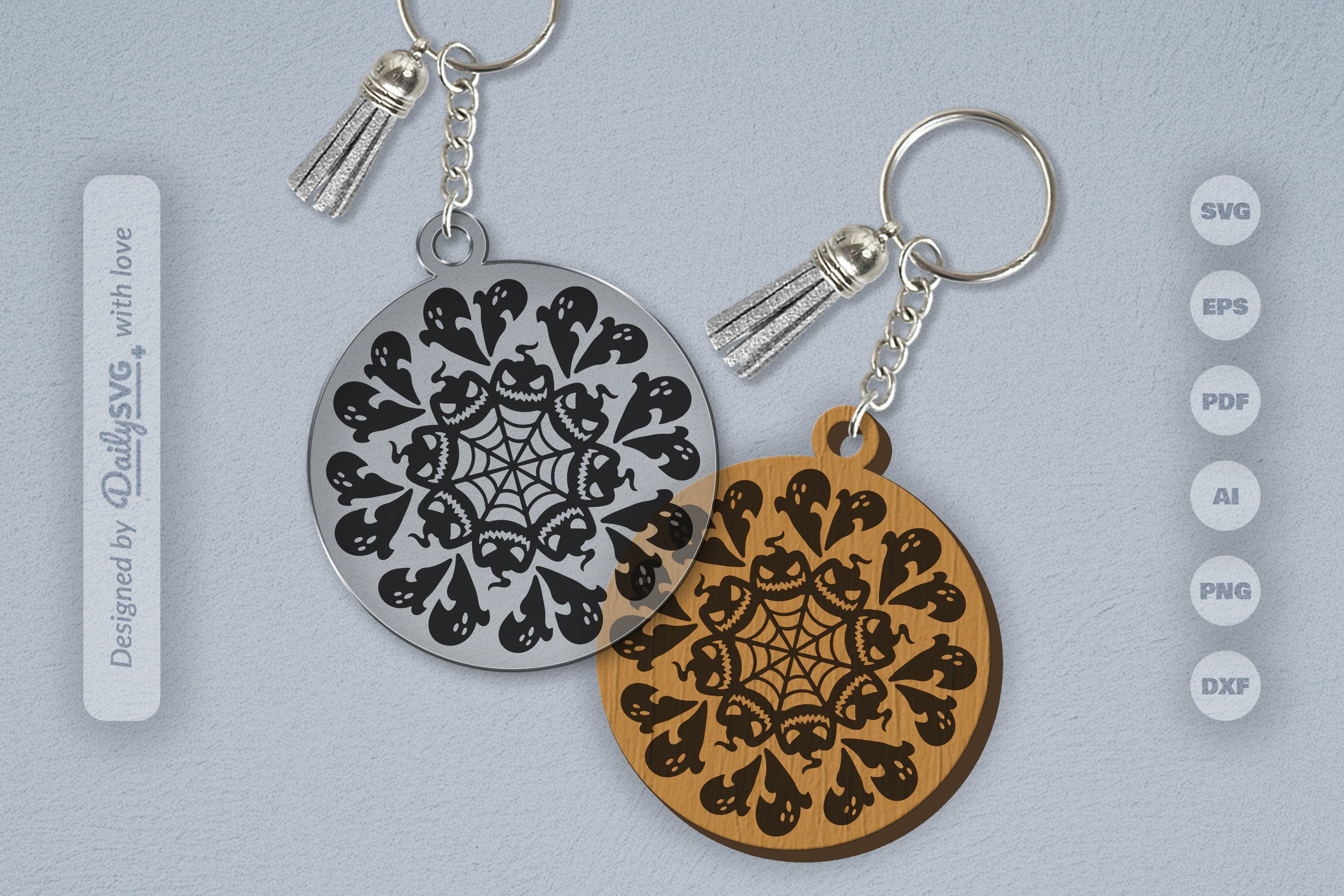 Halloween Mandala SVG Bundle