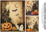 Halloween Paper Collages