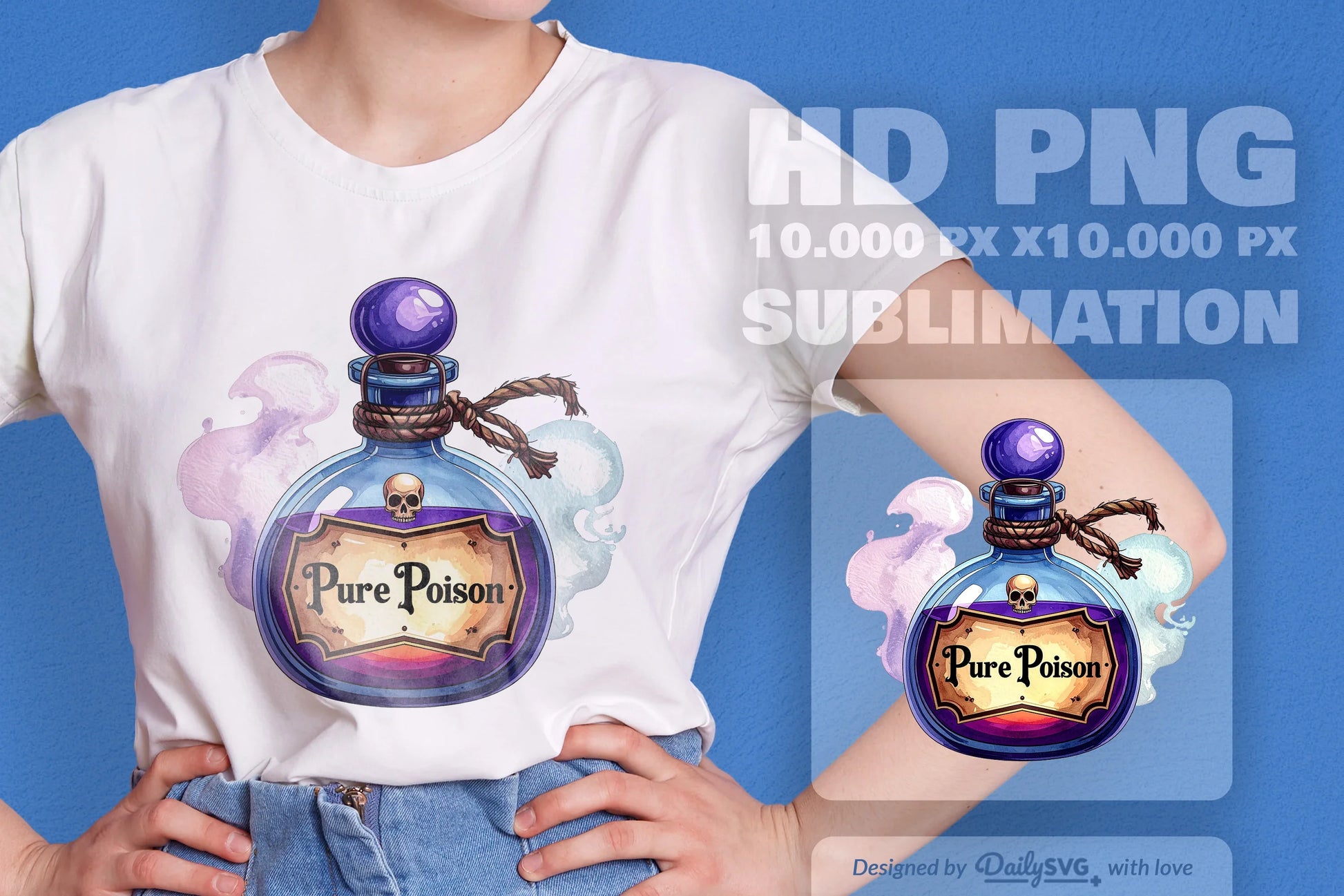 Halloween Poison Bottle Clipart SVG Bundle - CraftNest - Digital Crafting and Art