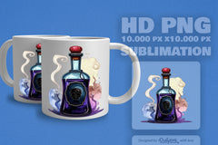 Halloween Poison Bottle Clipart SVG Bundle 4 - CraftNest - Digital Crafting and Art