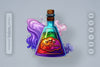 Halloween Poison Bottle Clipart SVG Bundle