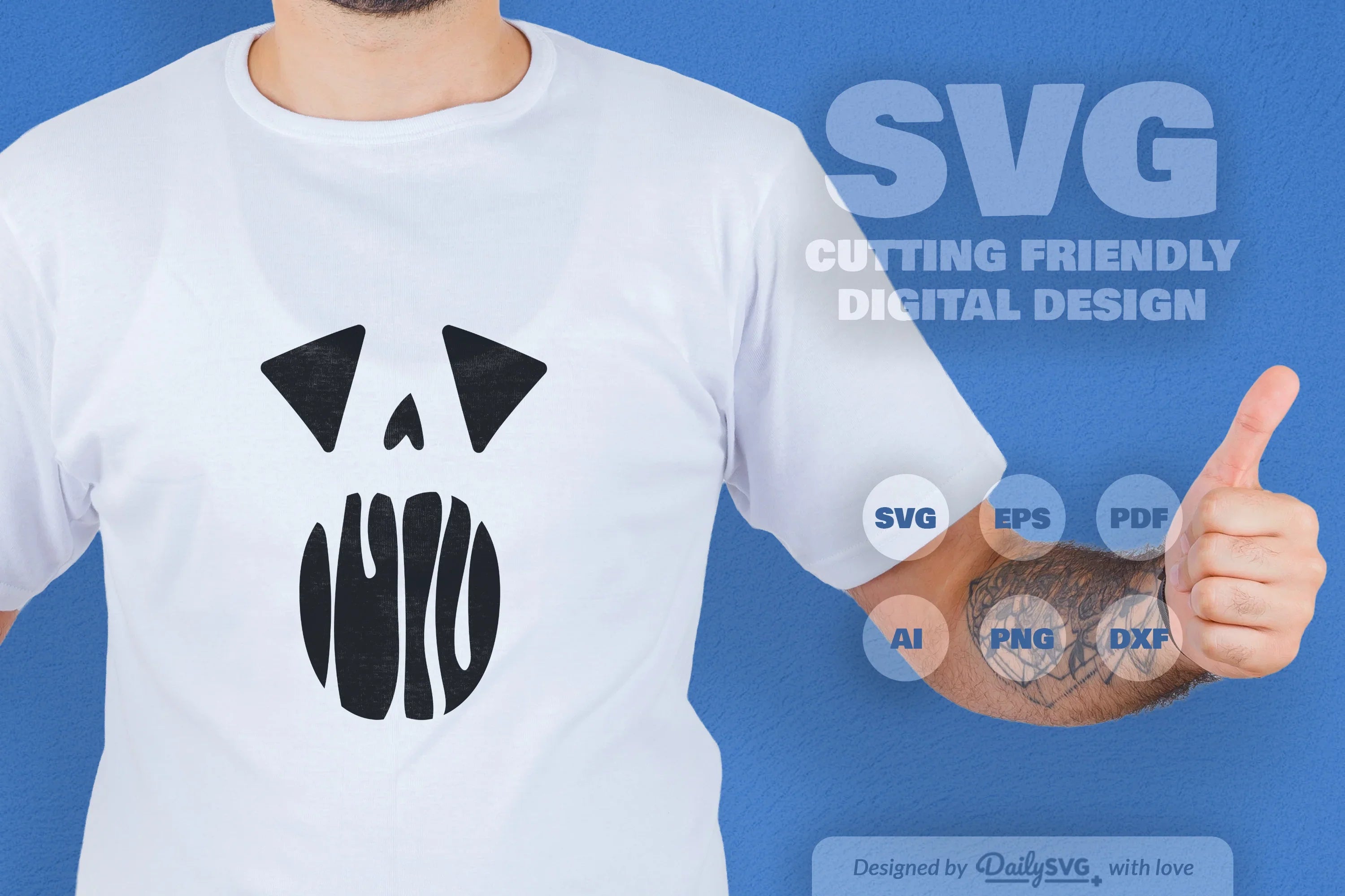 Halloween Pumpkin Face SVG Bundle 4 - CraftNest - Digital Crafting and Art