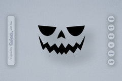 Halloween Pumpkin Face SVG Bundle 6 - CraftNest - Digital Crafting and Art