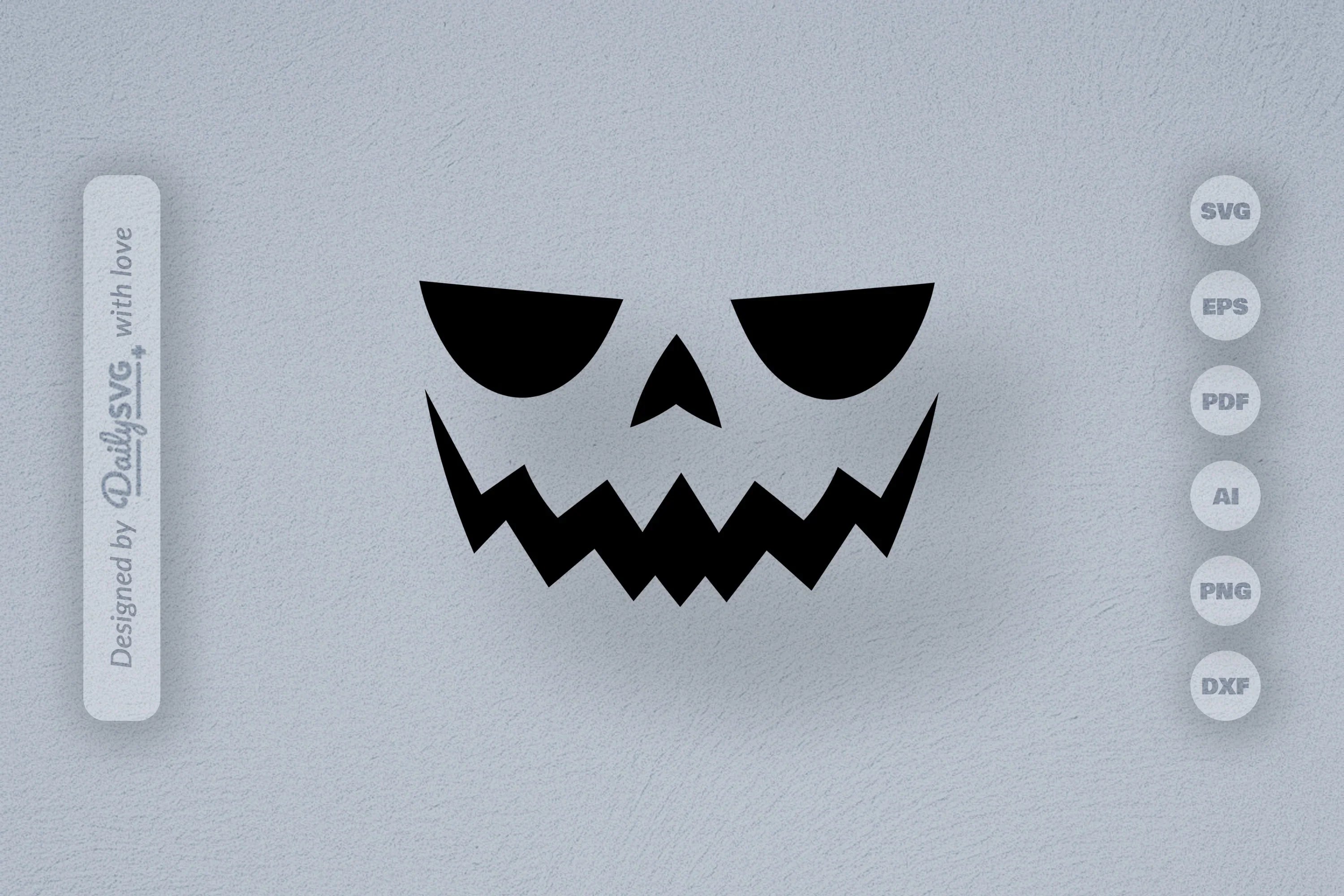 Halloween Pumpkin Face SVG Bundle 6 - CraftNest - Digital Crafting and Art