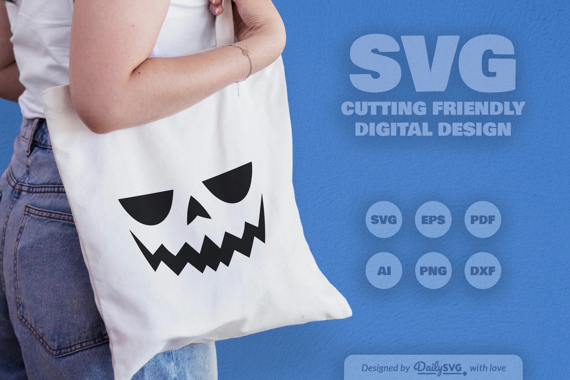 Halloween Pumpkin Face SVG Bundle 6 - CraftNest - Digital Crafting and Art