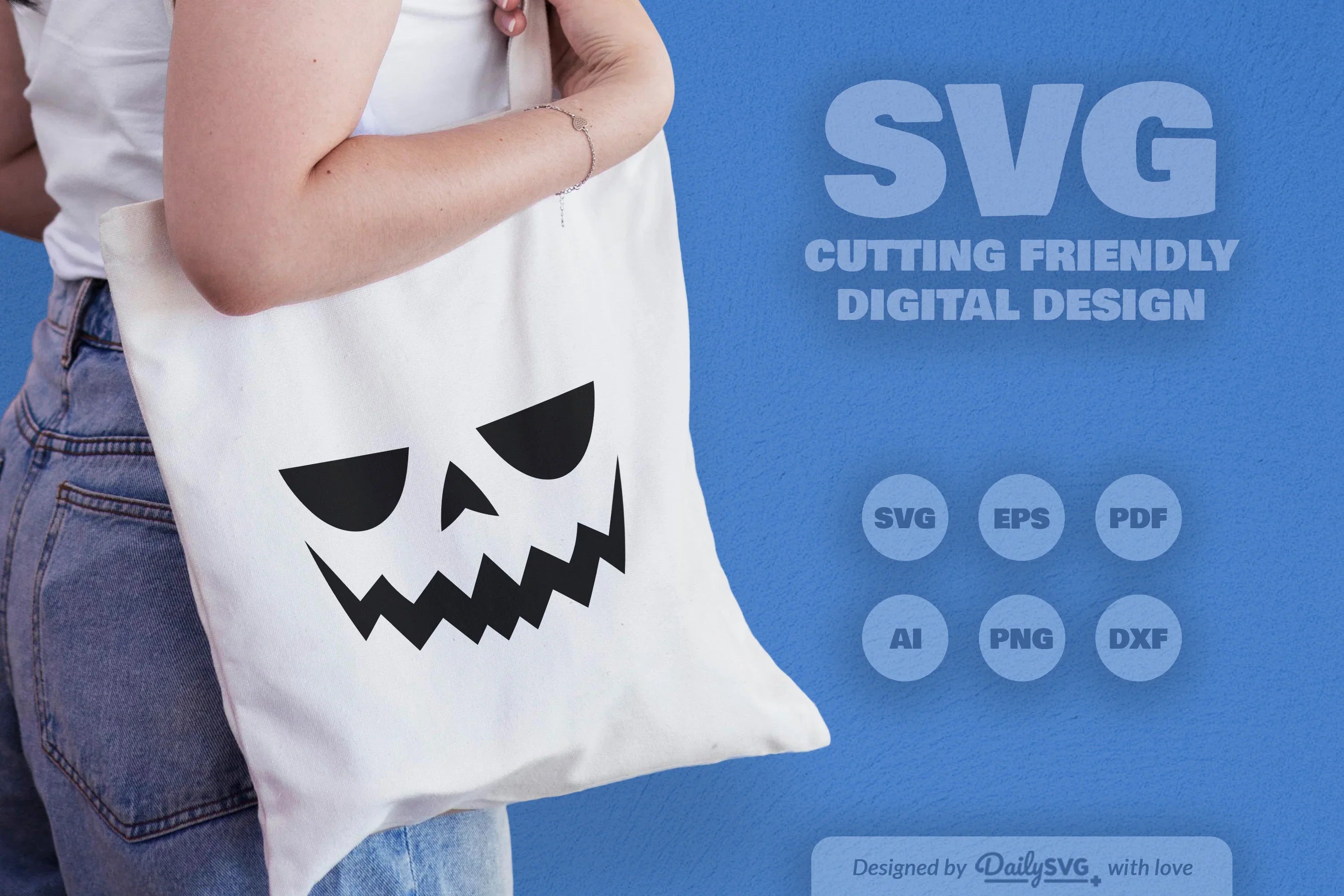 Halloween Pumpkin Face SVG Bundle 6 - CraftNest - Digital Crafting and Art