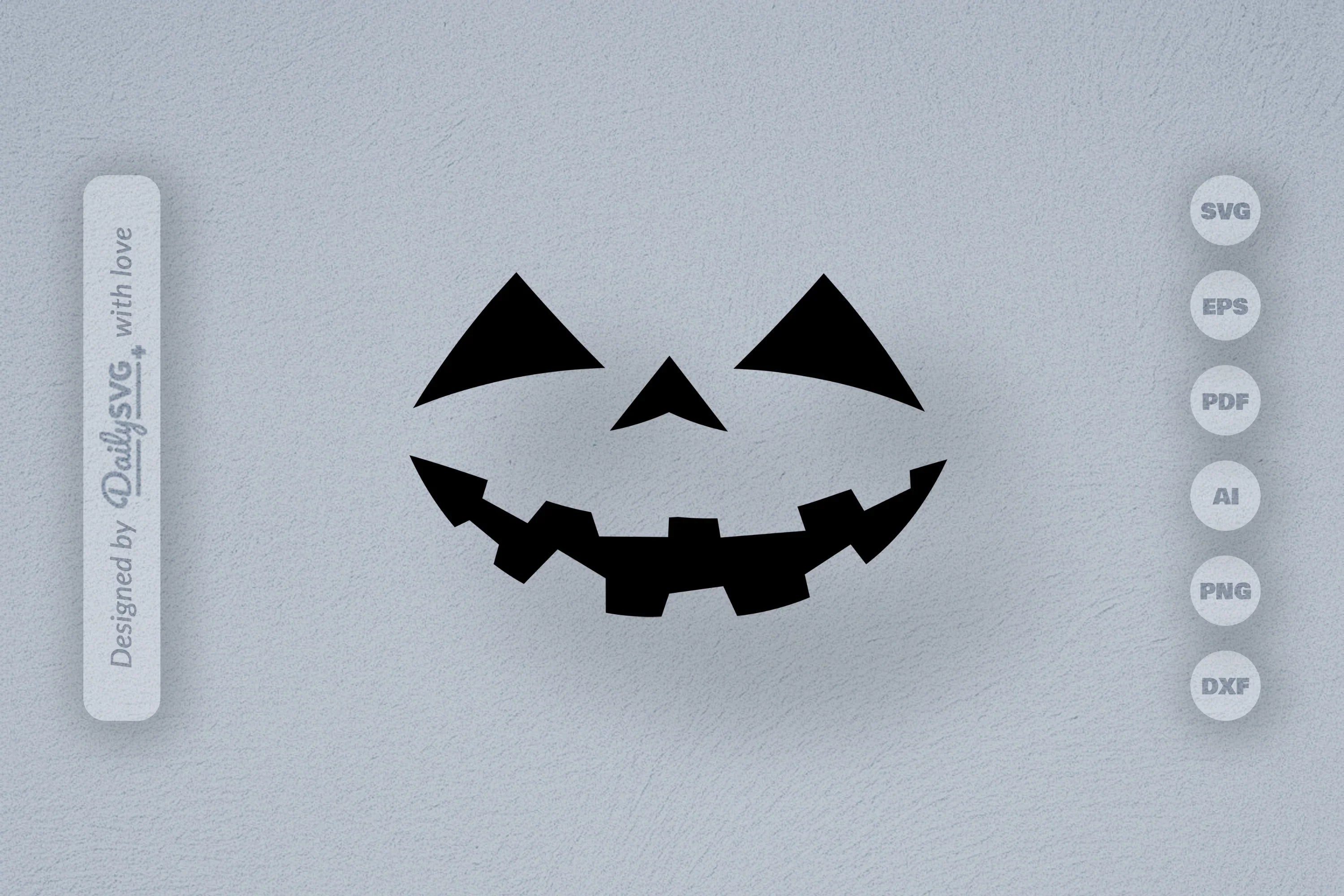 Halloween Pumpkin Face SVG Bundle 1 - CraftNest - Digital Crafting and Art