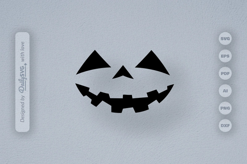 Halloween Pumpkin Face SVG Bundle 1 - CraftNest - Digital Crafting and Art