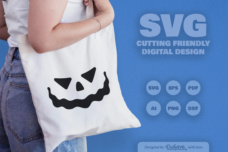 Halloween Pumpkin Face SVG Bundle 2 - CraftNest - Digital Crafting and Art